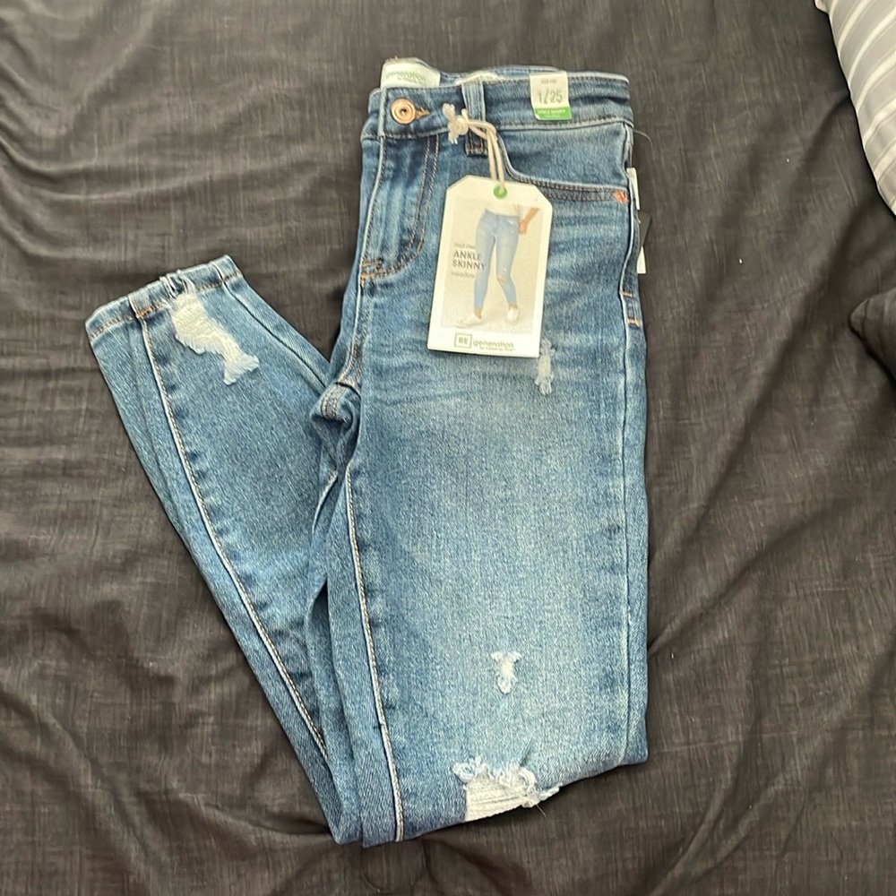 RE GENERATION SIZE 1/25 ankle skinny - NEW WITH TAG